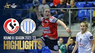 Team Esbjerg vs HC Lokomotiva Zagreb  Round 8  EHF Champions League Women 202223 [upl. by Aizirk424]