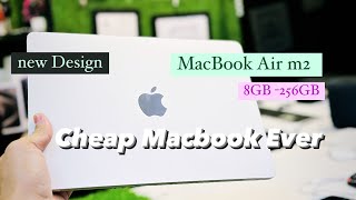  Macbook air m2 2022 8GB 256GB  249k Only 😳 [upl. by Seaddon]