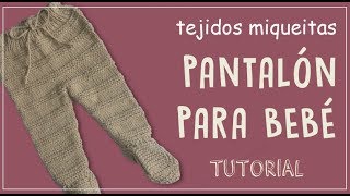 Cómo hacer un pantalón para bebé [upl. by Sheets]