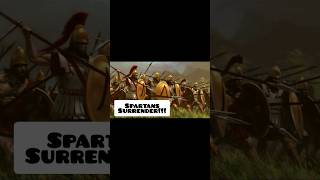 Spartans Quit ⚔️ history education spartan war 300 youtubeshorts [upl. by Dawes]