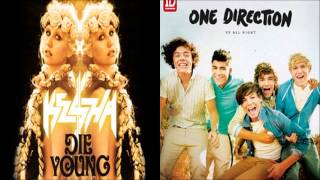 Die YoungWhat Makes You Beautiful  One Direction  Keha  Mashup [upl. by Humberto]