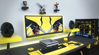 7500 Ultimate Wolverine Desk Setup  Time Lapse [upl. by Eilagam]