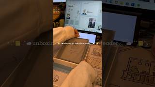 📒unboxing my first color ereader  bigme b751c aesthetic unboxing ereader booktube asmr [upl. by Woodruff771]