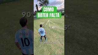 COMO BATER FALTA 🔥 futebol falta tutorial bera [upl. by Afaw]