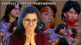 Abhimanyu Death Scene REACTION  Abhimanyu ka vadh  abhimanyu ka vadh kaise hua  MAHABHARAT [upl. by Hpesoy94]