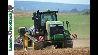 Déchaumage 2017 avec Forte Puissance  John Deere 9510RT [upl. by Milissent123]