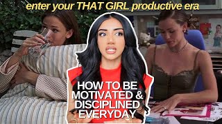 how to EXIT YOUR LAZY GIRL ERA  productivity hacks discipline secrets amp mindset LEVEL UP [upl. by Duff597]