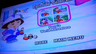 DORA the EXPLORER WORLD ADVENTURE Menu Fail [upl. by Platon]