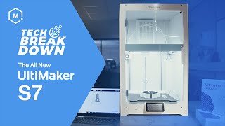 UltiMaker S7 3D Printer Tech Breakdown amp First Look [upl. by Angelika923]