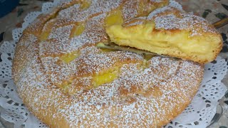 Crostata al limonericetta facile a tutti che amano il limoneطورطة بالكريمة بذوق الليمون ذوق خيال [upl. by Lohner381]