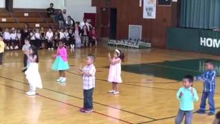 Jaxons preschool graduation dance quotBest Day of My Lifequot [upl. by Aihsel]