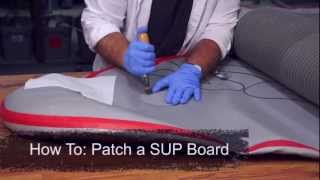 How To Patch an Inflatable SUP Board [upl. by Firooc]