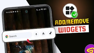 How to Add amp Remove Home Screen Widgets on Xiaomi Phones  Customize MIUI Widget Panel [upl. by Hgielanna694]