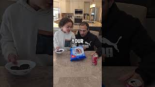 Oreo tooth paste prank prank pranks youtubeshorts shorts short funny viralvideo trending fy [upl. by Eshman]