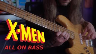 XMen The Animated Series Theme Cover All On Bass [upl. by Whitehurst39]