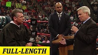 FULLLENGTH MOMENT  Raw  The Trial of Eric Bischoff [upl. by Audra818]