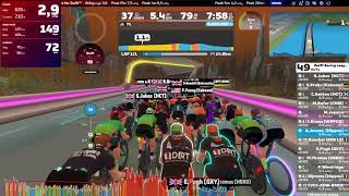 Zwift Racing League  stage 3  EMEA W div 1  Mighty Metropolitan [upl. by Ybroc]