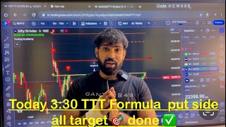 Today 330 TTT formula 13june24 niftype side blast 💥 intraday trading best setup [upl. by Jdavie]