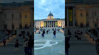 Trafalgar Square The National Gallery trafalgar london walk daybyday stepbystep londonlife [upl. by Pammy]