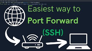 Easiest way to Port Forward SSH [upl. by Matheny152]