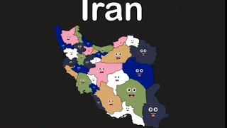 Iran countrie region and the asia  provinces of Iran  geography of countrie of the Iran [upl. by Ayana232]