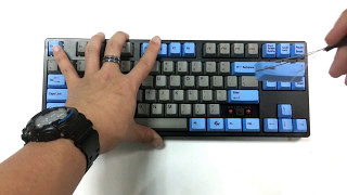 แนะนำการถอดและใส่ Keycaps Keycaps removal and installation guide [upl. by Atteyram]