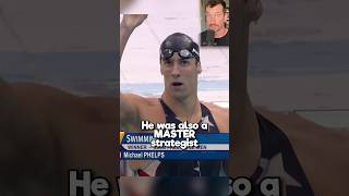 The GENIUS trick that won Phelps 8 🥇 in one Olympics swimming swimmer athlete sports olympics [upl. by Lavena]