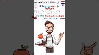 HOLLANDACAÖĞRENİYORUMFLEMENKÇEÖĞRENMEKDUTCHNEDERLANDS flemenkçeöğreniyorum nederlandsleren [upl. by Peednama824]