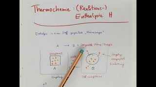 CH7 Thermochemie Enthalpie H [upl. by Selimah]