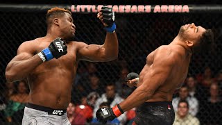 Melhores Nocautes de PesosPesados na História do UFC [upl. by Lleksah]