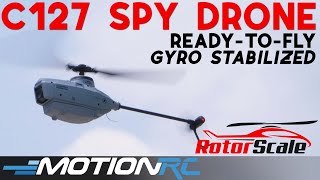 RotorScale C127 100 Size Gyro Stabilized Helicopter  Motion RC [upl. by Kenay]