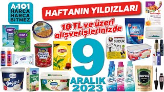 A101 9 ARALIK 2023 KATALOĞU  A101 İNDİRİMİ HAFTANIN YILDIZLARI  A101 TEMİZLİK GIDA İNDİRİMLERİ [upl. by Aioj]