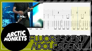 Arctic Monkeys Fuorescent Adolescent  Guitar Cover With Tab [upl. by Atterys989]