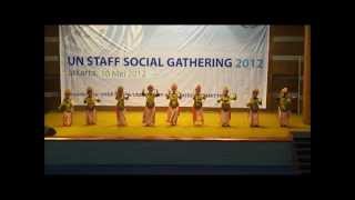 Cokek Betawi Dance Performance by WHO Indonesia [upl. by Darahs406]