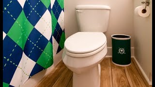 How to Turn Off Constant Water Supply on Toilet Commode Wont Stop Running Spigot ShutOff Knob FIX [upl. by Clarey]