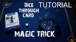 Dice through Card performance tutorial [upl. by Giselbert17]