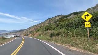 Scenic Drive Fort Bragg CA to Westport CA [upl. by Aramaj]