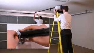 How to Assemble and Install a Chamberlain® WiFi Garage Door Opener [upl. by Nicolina83]