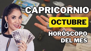 🌟CAPRICORNIO  OCTUBRE LOS AVANCES SE PRESENTAN EN TU DESTINO🌟 [upl. by Irahs709]