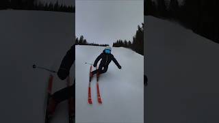 Short turns 🤩 shortturns skiturns skitrip letsgo trysil norway visitaustria skiacademy ski [upl. by Elinnet]