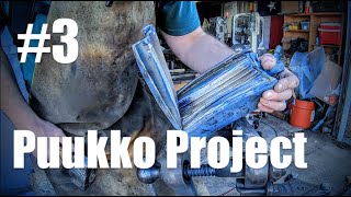 Breaking The Massive Billet Out of the Steel Canister forging Blacksmithing Knifemaking Vlog [upl. by Palladin194]