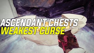 Destiny 2 ALL 10 Ascendant Chest Locations  Weakest Curse [upl. by Luapnhoj795]