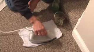 CARPET STAIN CLEANING TIP [upl. by Reamonn]