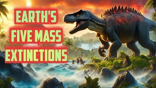 Earth mass five extinctions🦣 [upl. by Ettennil901]