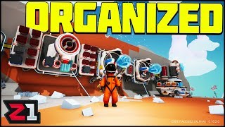 Getting Organized and SUPER FLAT  Astroneer Update 10 Gameplay  Z1 Gaming [upl. by Annerb]