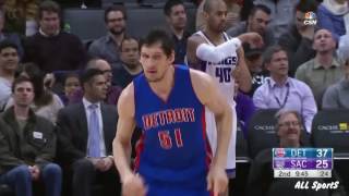 Boban Marjanovic Highlights vs Sacramento Kings  8 pts  4 rebounds  11012017 [upl. by Hsizan782]