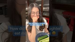 How to make my kid eat vegetables 😝 funnyvideo comedy relatable reaction [upl. by Metabel793]