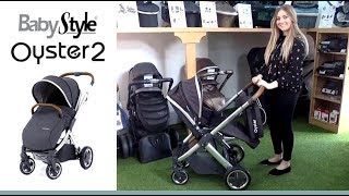 BabyStyle Oyster2 Pushchair Store Demo  Direct2Mum [upl. by Sirovat]