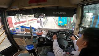 Bus Drive  Serithai Road drive with 27 AC bus [upl. by Hogen36]