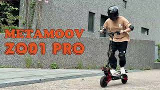 40mph electric scooter 1200w dual motor ZonDoo ZO01MetaMoov ZO01 PRO [upl. by Tacy250]